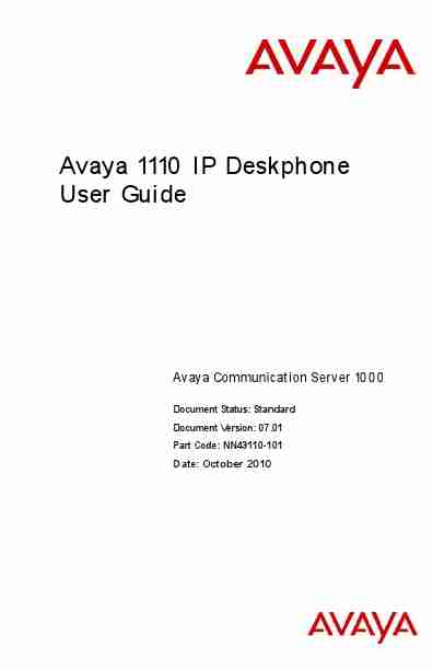 Avaya Cordless Telephone 1110-page_pdf